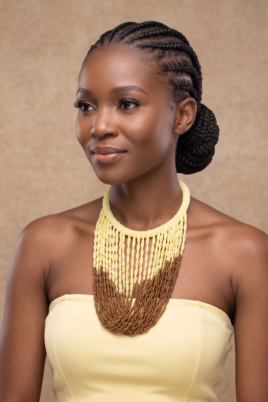 Waterfall Bead Necklace