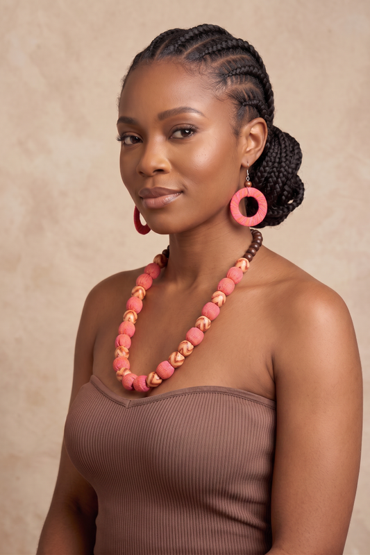 Inkwazi Collection- Necklace and Ear rings Set 5